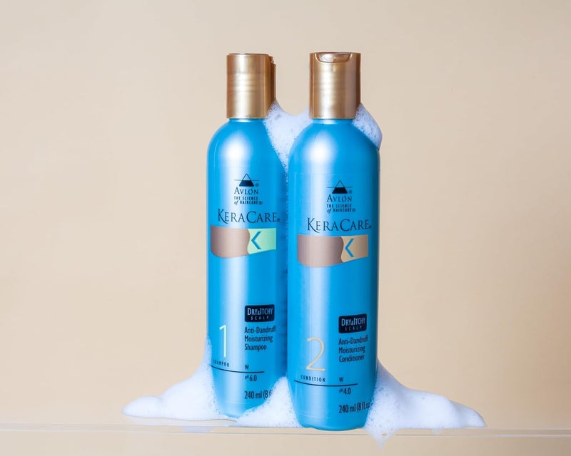 KeraCare Dry and Itchy Scalp Anti-Dandruff Moisturizing Conditioner - 240 ml - Image 4